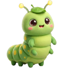 Nib, a little green caterpillar
